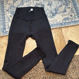 High rise legging size medium black